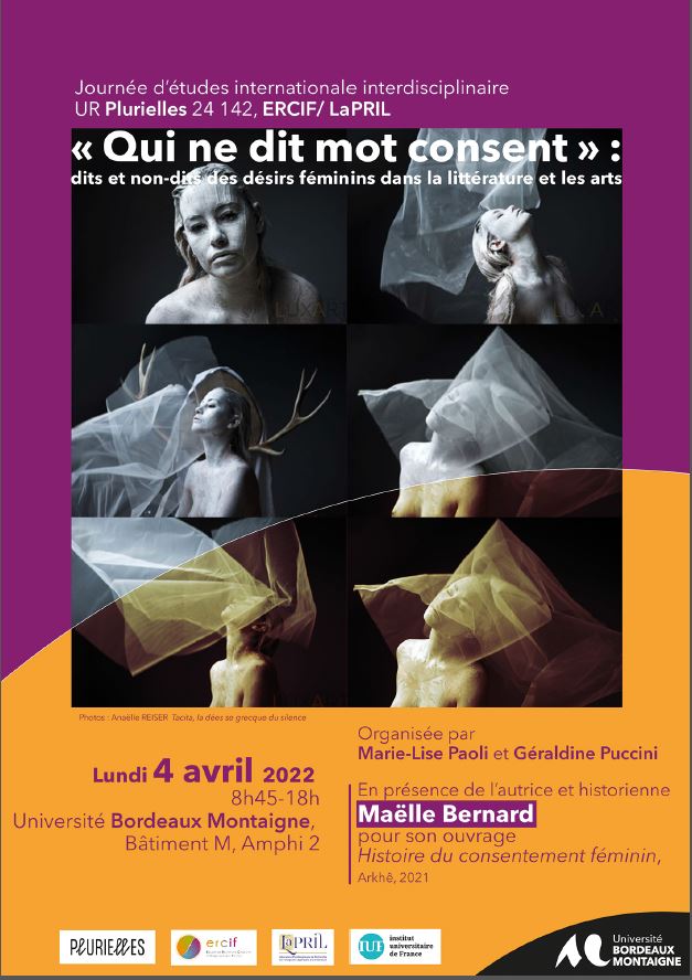 "Qui ne dit mot consent" dits et nondits des désirs féminins dans la littérature et les arts